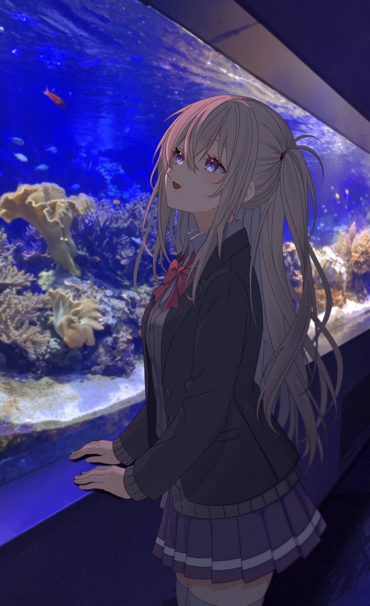Engel_kyk's tweet photo. #星の吸血鬼にさよならを

水族館デート🐬 https://t.co/dPrmzJHvTV