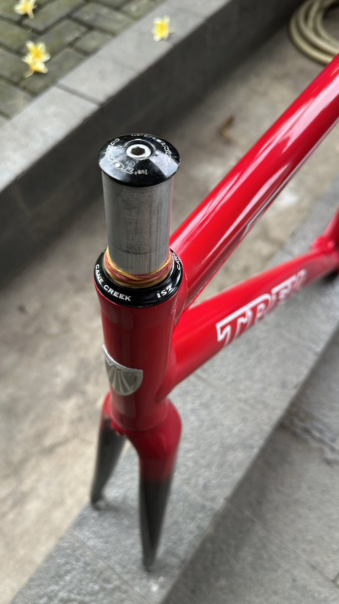 BekasNcc's tweet photo. WTS !!!
GQQD CONDITION 

Type : Frameset Trek T1 Sz54 (Normal Paintchip)

Price : Rp.13.500.000,-

DM For More Info 🔥

#fnfjb https://t.co/a9Wh5NBGKJ