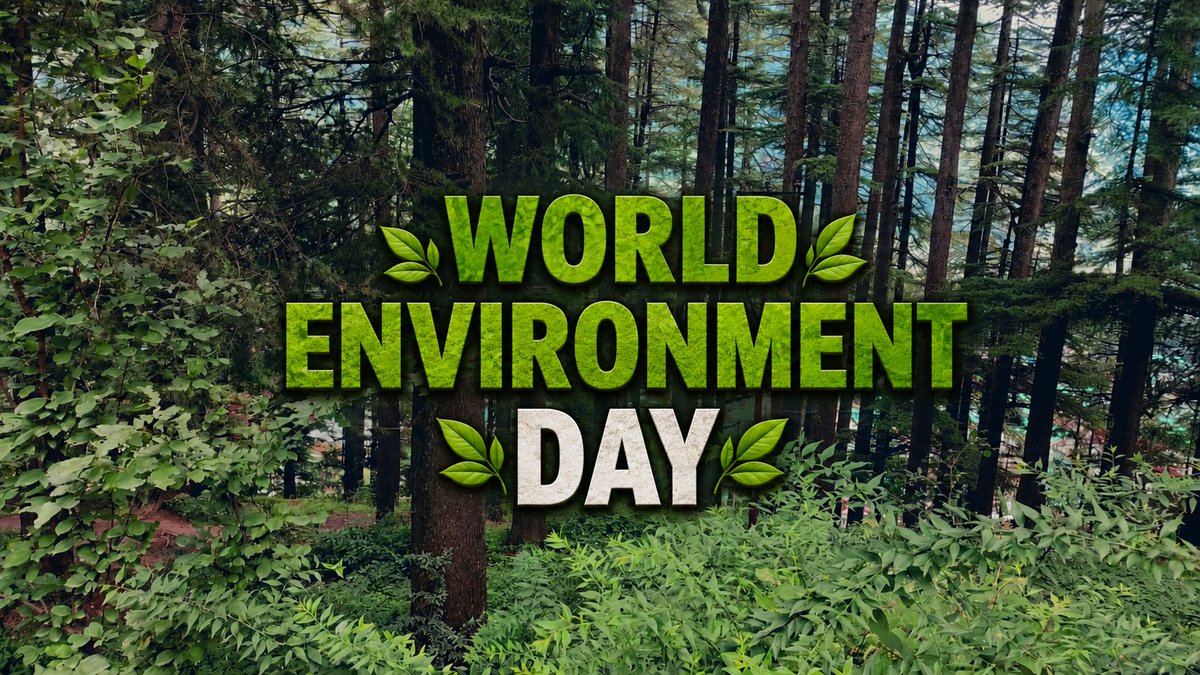 abhiarcher3's tweet photo. 🌍 World Environment Day

The Earth is our home. Let's protect it for ourselves and future generations.

Be part of the solution, not the pollution.

#WorldEnvironmentDay #Environment https://t.co/4DtPtljh9G
