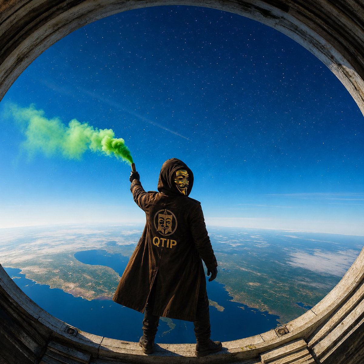 MetaOracleX's tweet photo. GM CoinW 

Moon chillin’ with the good good, peace sign high

Time to list $QTIP https://t.co/wfozSW47Fe