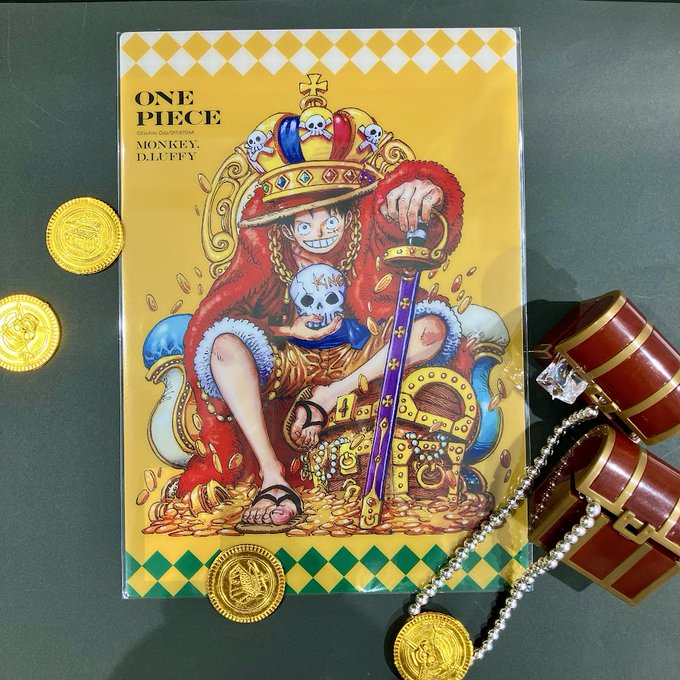 再入荷】原画商品 『ONE PIECE』下敷き ・BB4-JF ・BC4-JF 各440円