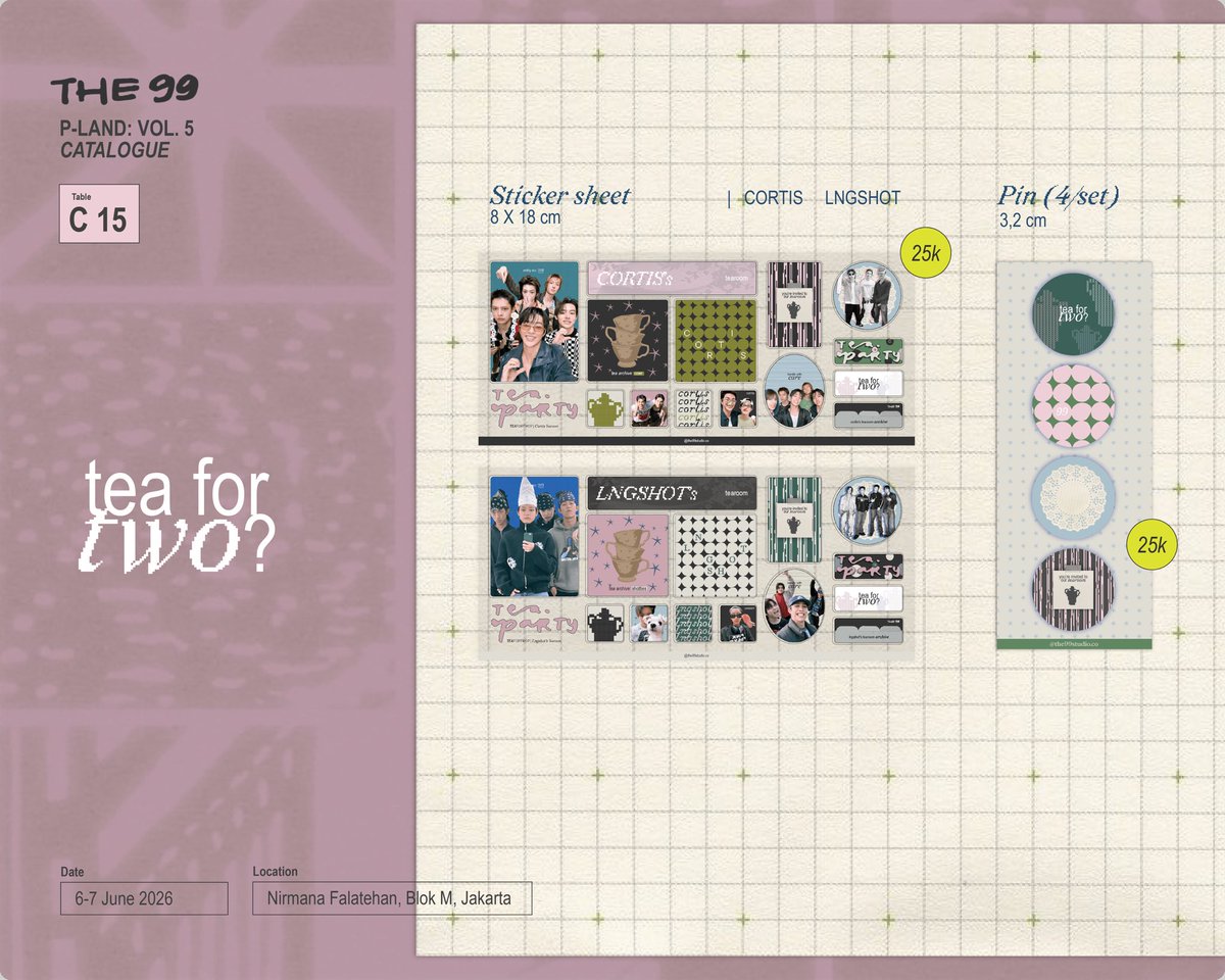 of__stars's tweet photo. the99 p-land: vol. 5 catalogue ⭒

𖦹 6-7 june 2026
𖦹 10.00 - 18.30
𖦹 table c15 (3rd floor, hall c)
𖦹 nirmana falatehan, blok m, jakarta

see you there! 

#plandvol5 @plandartmarket https://t.co/LGzheo3aa7