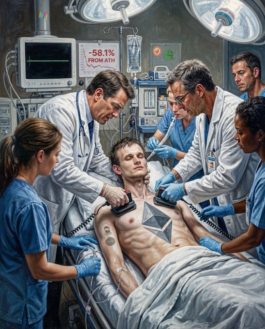 VolcMiner's tweet photo. Save vitalic, save ETH! https://t.co/MtqNwjsBJl