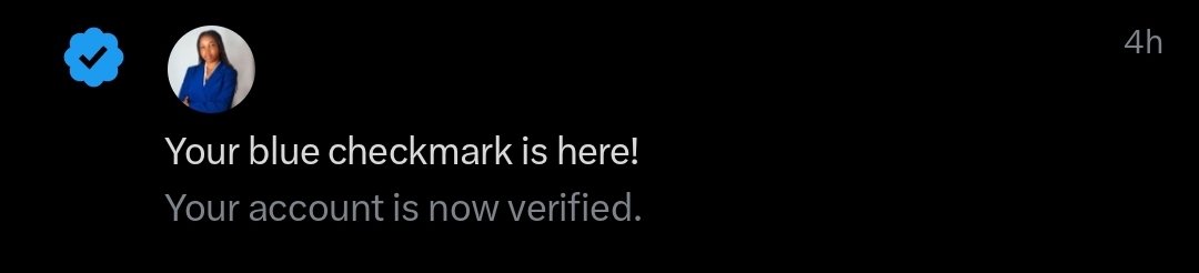 bethlanglobal's tweet photo. A step further😊 A verified user🎊

#Bluexheckmark #verified #verifieduser https://t.co/hX3tbVKZaL