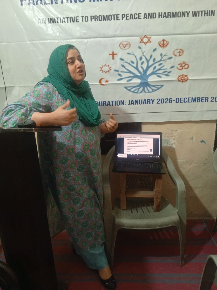 KiranSamuel's tweet photo. Weaving People to Grow Foundation in collaboration with Action for Impact held a session on Parent’s Mental Health and  Interfaith Harmony in Rawalpindi on June 4, 2026. Parents can develop confidence, empathy and respect for others in their chidren through positive parenting. https://t.co/XxT0SOE7W7