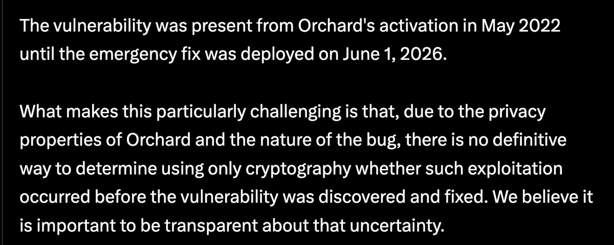 DevSwayam's tweet photo. So we basically dont know how much zcash was minted https://t.co/mPeXXwwFRY