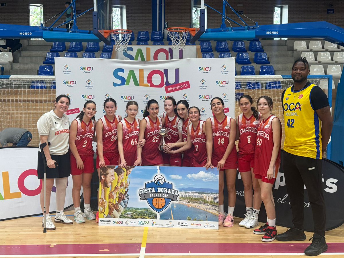 CDRomareda's tweet photo. 🏀🏀
El infantil femenino disputará la final four de la copa cadete femenina nivel C en Romareda 
La semifinal será frente a Agustinos el sábado a las 9,00
A por todas!!
🔥🔥 https://t.co/j82tsOwVsA