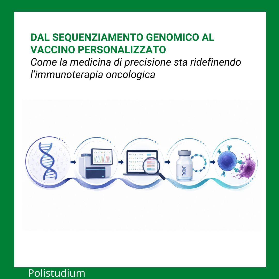 polistudium's tweet photo. 🧬 Un vaccino diverso per ogni paziente?
Un recente studio sul glioblastoma esplora l’utilizzo del sequenziamento genomico per identificare neoantigeni tumorali e sviluppare vaccini terapeutici personalizzati.
🔗https://t.co/DH53wX0C4C

#Oncologia #Immunoterapia #Polistudium https://t.co/U7k2qVPzcp