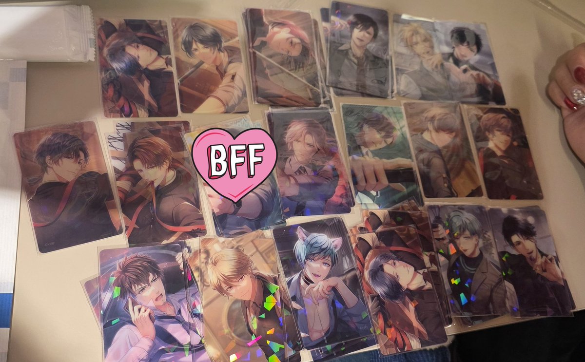 orangecandy412's tweet photo. スタマイ　UR Card Collection 　交換
[譲]神楽（リボン5、ビリヤード１）渡部4、菅野、桐嶋、早乙女4、大谷６、宮瀬、
今大路１、由井、服部２、京介（各１）、新堂２、日向（ケモ耳4、飴２）桧山4、
[求]関>>夏目 https://t.co/Dn0lRLoR61