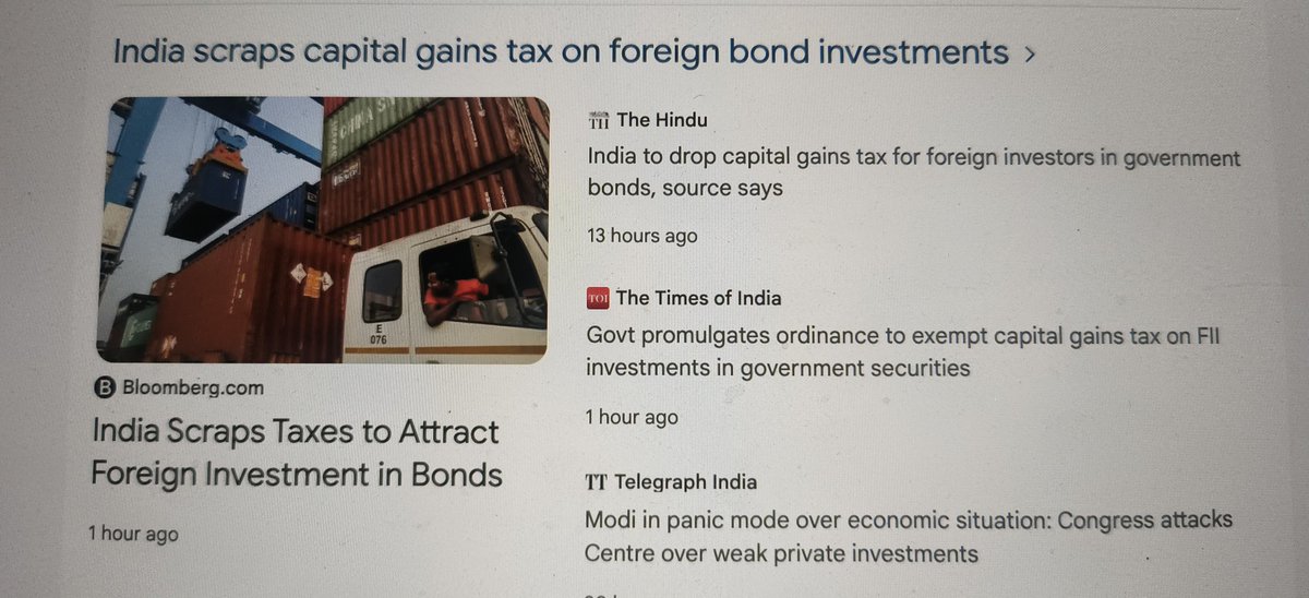 arun_varshney's tweet photo. @BJP4India @PMOIndia @nsitharaman 

Why are you only exempting the capital gain on foreign investment, what common people of India did wrong with bjp/govt. You should exempt it for all investors.
@INCIndia @RahulGandhi @aajtak @ABPNews @CJP_2029 @ndtv https://t.co/akCNAInJzu