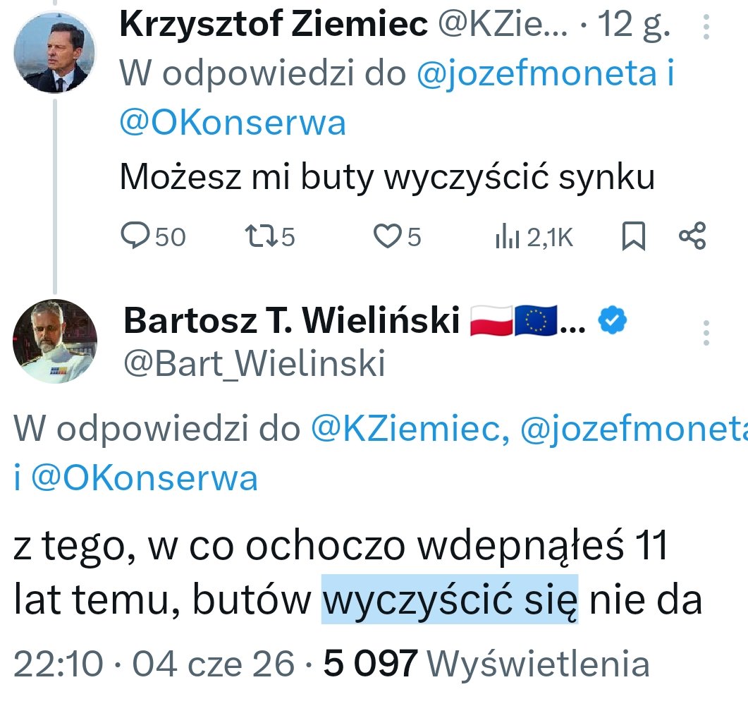BartekqBartek's tweet photo. Bartosz Wieliński @Bart_Wielinski nie ma litości.
Ale tu akurat jest to wskazane a wręcz wymagane. 😄👍🏻 https://t.co/qXYZRai1HD