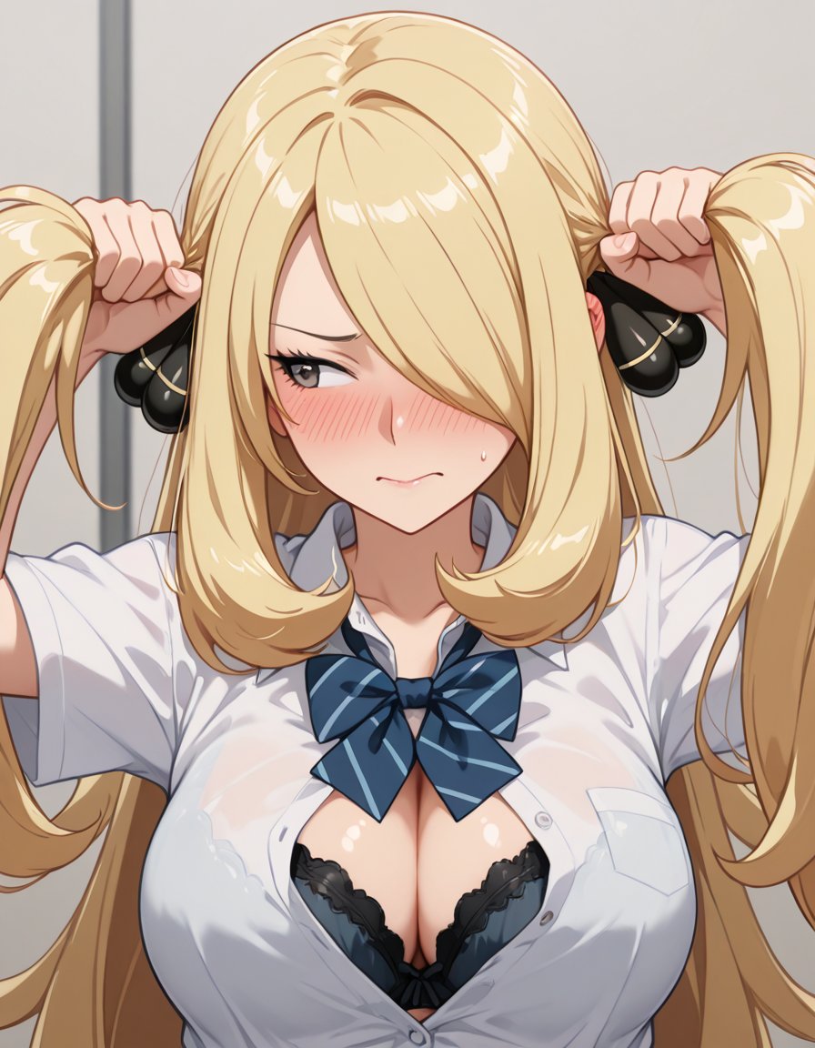 AIhollyta's tweet photo. SFW
シロナ　ポケモン
Cynthia Pokemon https://t.co/LecAjBHUKd