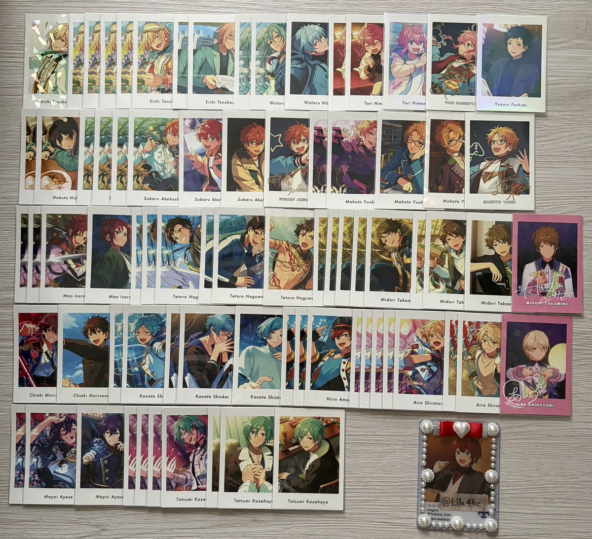 Lila46c's tweet photo. 【交換】 あんスタ クリアカード クリカ ぱしゃっつ vol.5 vol.2 TRIP シャッフル 周年 特典

譲：画像①〜⑤

求：同異種  司

↓↓↓ https://t.co/Kr6N1ZBD8a