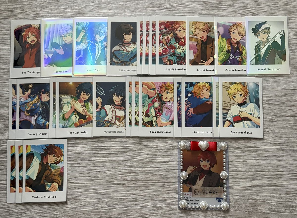 Lila46c's tweet photo. 【交換】 あんスタ クリアカード クリカ ぱしゃっつ vol.5 vol.2 TRIP シャッフル 周年 特典

譲：画像①〜⑤

求：同異種  司

↓↓↓ https://t.co/Kr6N1ZBD8a