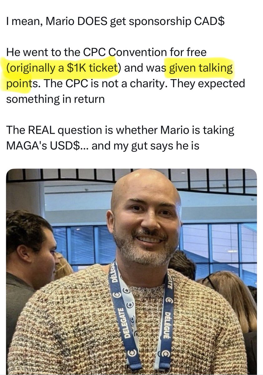 calgaryjohn403's tweet photo. @gator_gum Since the influencers get paid by the conservatives… are we surprised https://t.co/QTbT71qkRL