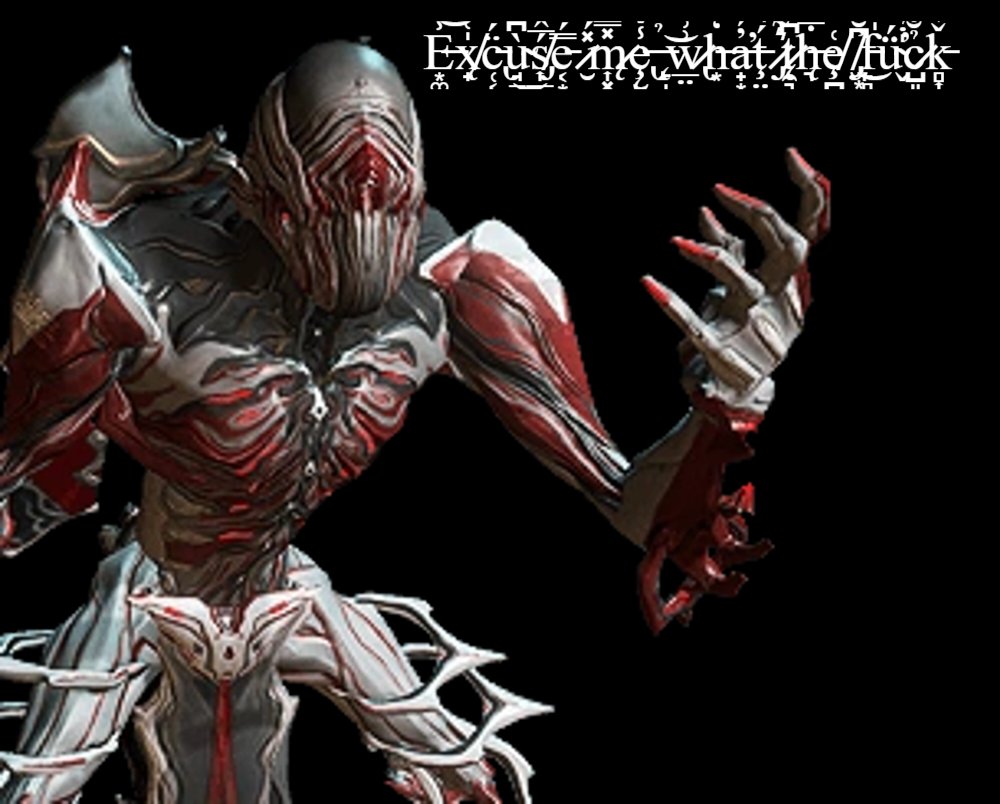 brangeddon's tweet photo. I pavloved my Warframe playgroup into calling Stalker Acolytes "Big Di*k Randy" because of a Tiktok from Halloween.

"Here comes Randy"
"Bye Randy"
"Not today Randy" https://t.co/j0Q5CEYQ6n