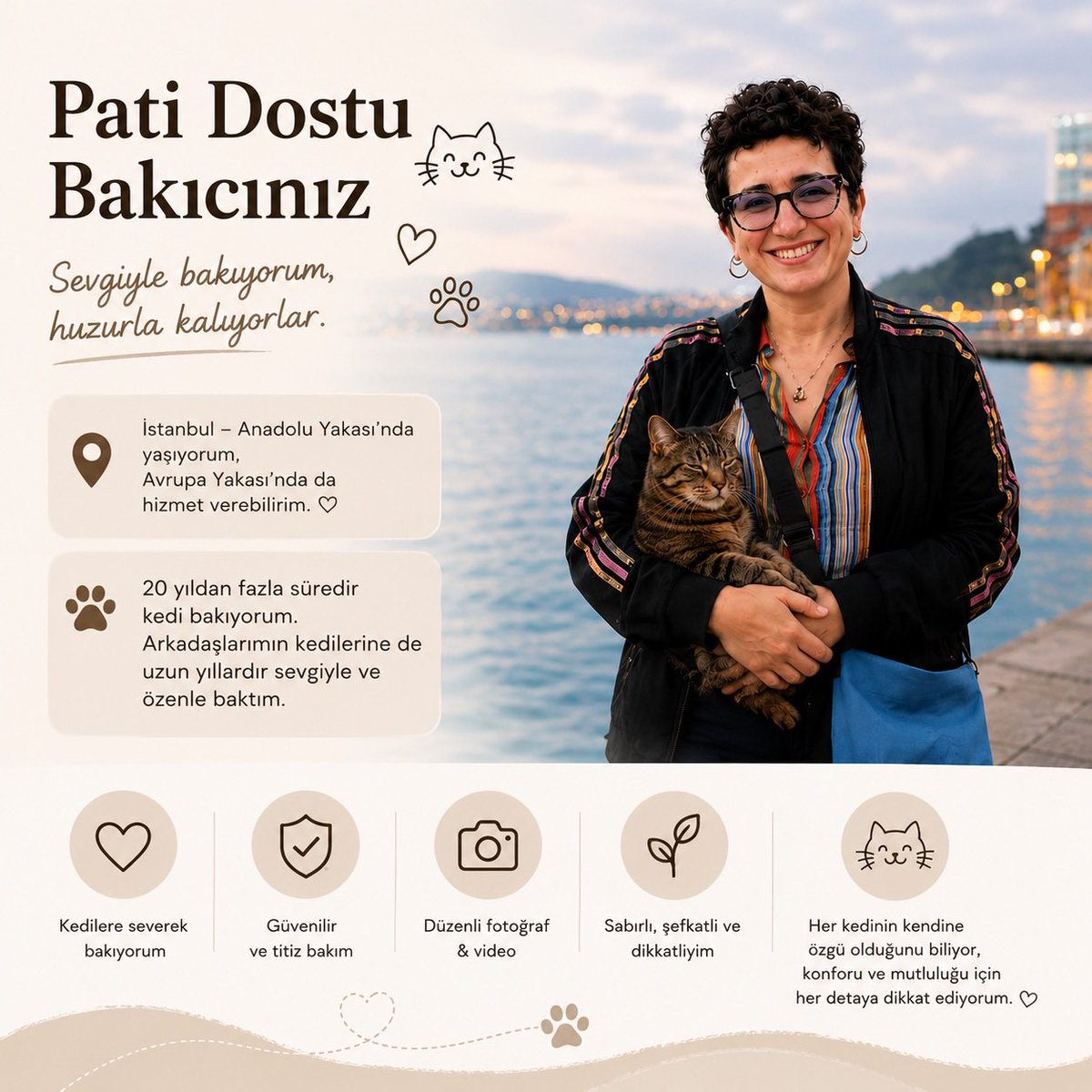CaglaKocoglu's tweet photo. Merhabalar 

20 küsür yıl kedilerle birlikte yaşamımı bir hizmet haline çevirmeye karar verdim. 

Haberini olsun 🌻 https://t.co/8KHUMrZ8Sh