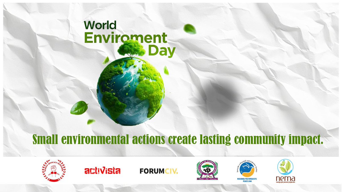 theeokello's tweet photo. The journey toward sustainability starts with simple actions taken consistently. Today, let us pledge to Restore Isiolo Ecosystems and support environmental conservation initiatives.#WEDIsiolo2026. https://t.co/ODqmisXWju