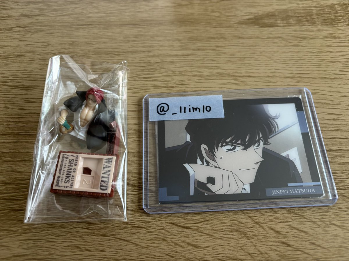 _11im10's tweet photo. 【交換】
ONE PIECE ワンピース チョコサプ チョコエッグ

譲 : シャンクス
求 : ゾロ

コンプのため求めております。
郵送でのお取り引きを希望しております。
お気軽にお声掛けください🙇🏻‍♀️ https://t.co/JzEVZiiXsf