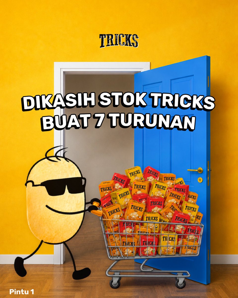 trickscrisps's tweet photo. Kalo kamu disuruh pilih 1 dari 2 pintu ini kamu bakal pilih masuk ke yang mana? 🚪

Slide untuk lihat isi dalam pintu nya dan jangan lupa reply jawabanmu! 

#TricksCrisps #SnackTricks https://t.co/eZ7CZ99AX3