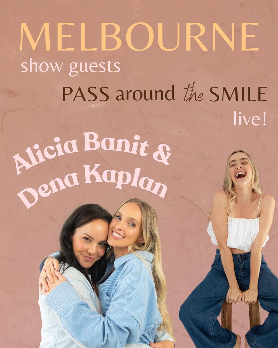 cleomassey627's tweet photo. Very excited to welcome the beautiful Alicia and Dena to the stage in Melbourne! The girls will be joining me for a real and inspiring q&amp;a within the show. 🎬💃🏽🩰🎙️Seats at the Melbourne show are filling fast, so make sure you grab your tickets before ... https://t.co/LrF7tqDZYr