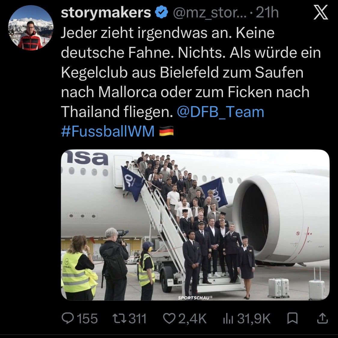 Starwatcher73's tweet photo. @welt https://t.co/qgbaWAAjf2