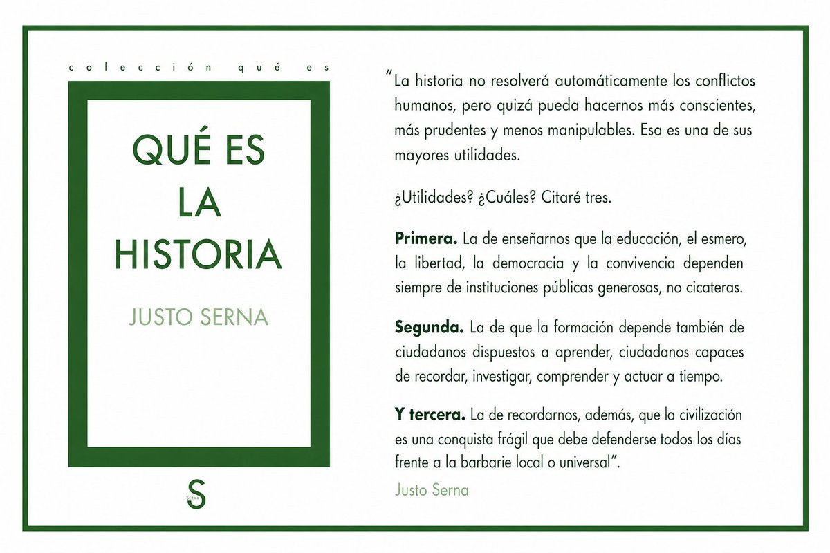 ibanezsalas's tweet photo. @JustoSerna es el autor de uno de los dos pirmeros títulos de la colección de ensayos breves QUÉ ES. https://t.co/J27Yn70KZd