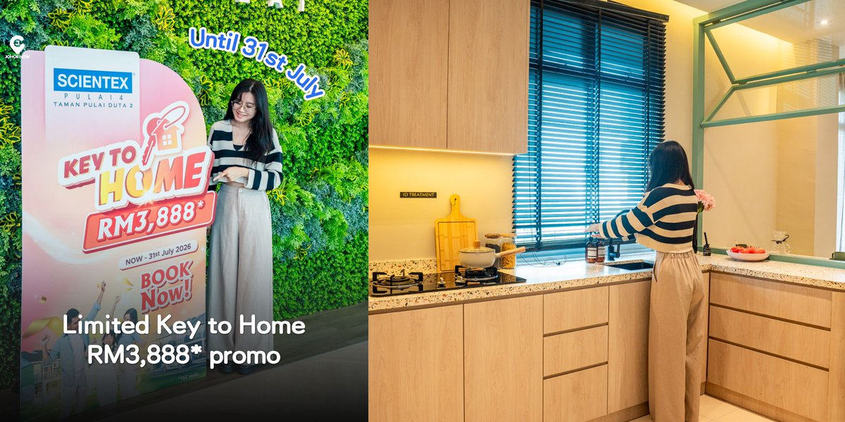 scientexpulai's tweet photo. Johoreans, don't say I bojio again!  If your budget is RM500K for a landed house in JB, Iris Double Storey Terrace House at Scientex Taman Pulai Duta 2 is what you are looking for✨ 

🎁 Reserve a unit now to enjoy RM3888 special rebate✨
📅valid until 31 July

☎️07-5702033 https://t.co/BXmAkwXJch