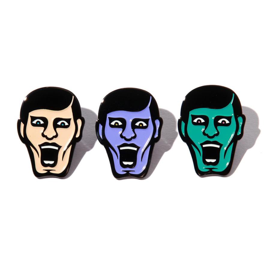 moshmachine_10's tweet photo. 【パンクドランカーズ】

ピンズシリーズに待望の新作が登場です！
あいつの新色はhttps://t.co/LruFV0QN5S、PURPLE、https://t.co/quLUuDWiB2の3色！！
カバンに付けたり、帽子に付けたり、楽しみ方は無限大！

-BASEショップ
https://t.co/6N189EQqtC https://t.co/kjut50zPN9
