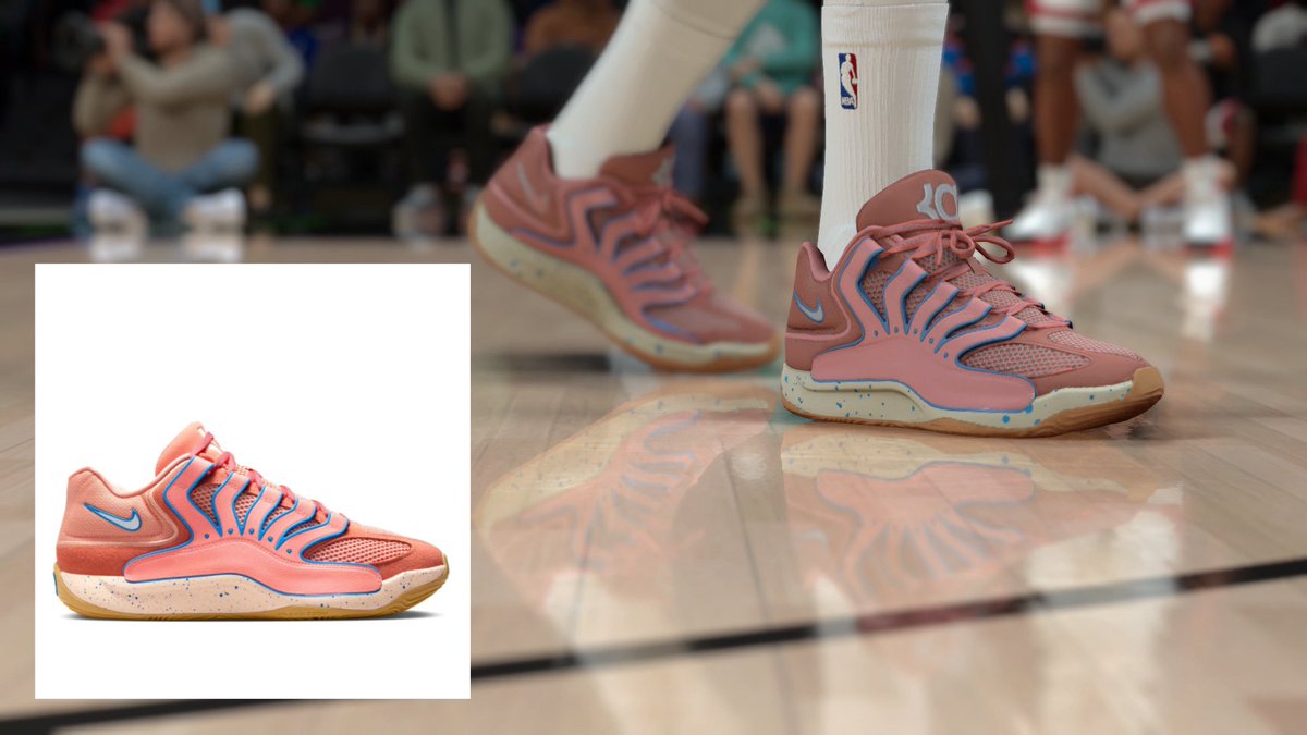 RealGamerGamer's tweet photo. KD18 we tried to make them as close as possible 

“Thunder and Reign”
“Atomic Pink”
“B.A.D”  

#nba2k #virałpost #gaming https://t.co/p51zXRBLjp