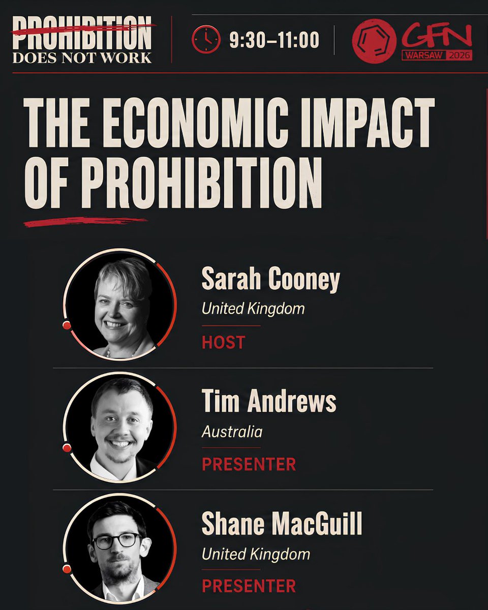 PDNWmedia's tweet photo. 🎥 WATCH our lead spokesman @Tim_Andrews explain the economic impact of prohibition 
at @GFNicotine this morning:

Bans do not make demand disappear. They force consumers underground and drain revenue from the legal economy.

Tune in at 9:30am CEST.

Link below 👇

#GFN26 https://t.co/a8CWQKvr0U