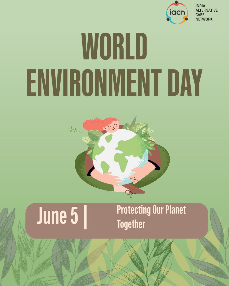 IACN6's tweet photo. 🌍 Happy World Environment Day!
Let us all commit to conserving resources, reducing waste, and building a sustainable world where children can thrive.

Together, let's nurture nature and safeguard the future of our children. 🌱
#WorldEnvironmentDay #IACNIndia #ChildrenFirst #NGO https://t.co/zQu2onqP1V