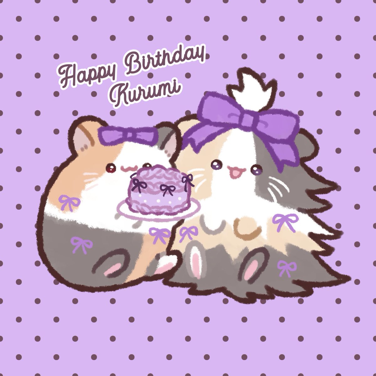 mohucomic's tweet photo. 6月7日はペルビアンモルモットのくるみの誕生日💜🪻
ꔫ𝓗𝓪𝓹𝓹𝔂 𝓑𝓲𝓻𝓽𝓱𝓭𝓪𝔂ꔫ https://t.co/AMb9a4zYfi