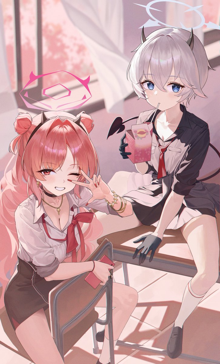 lolpopvivi's tweet photo. キララ＆エリカ
#ブルアカ https://t.co/BTWMeIMBXi