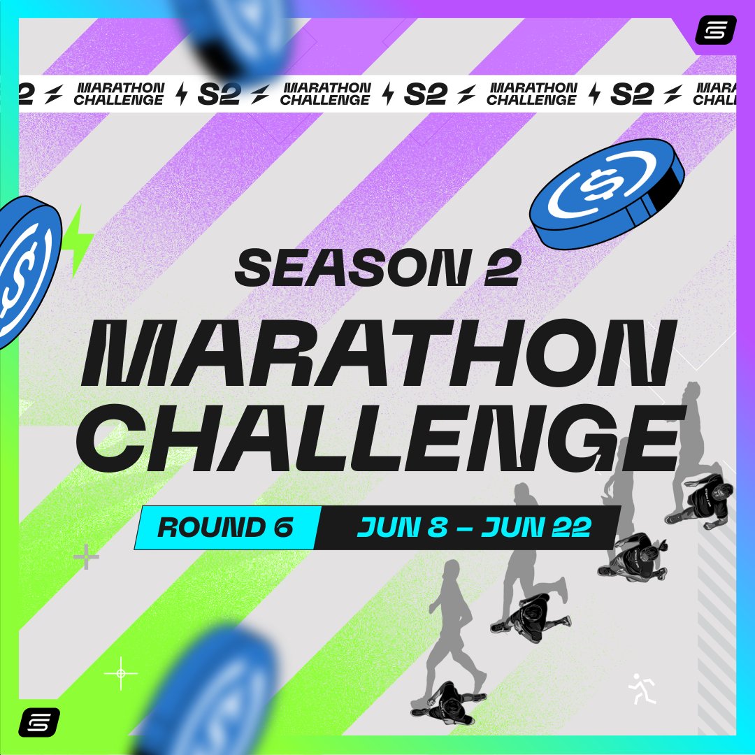 Stepnofficial's tweet photo. 🚨 Marathon Season 2 Round 6 is coming.

The final Marathon round starts soon.
One last push before the season’s biggest challenge 👀

📅 Round 6 runs from Jun 8 to Jun 22.

Registration is open now. Lock your entry with 50 USDC or more at https://t.co/FTBdKn0uKP.

You can deposit using USDT on Polygon or USDC on Solana.
After depositing, you will receive a USD balance to participate in the Marathon.

👥 Teams are still in play.
Create your own team or join one before the round starts.
👉 Up to 20 members per team
👉 One team per player
👉 Private teams available with code access
Move together. Stay consistent together. Every step counts.

🏆 Teams are ranked based on total Energy spent during the round, so every bit of Energy still matters.

🎟 The Season Pass is still available.
And you’ll need it for STEPNathon 2, the final challenge coming after Round 6.

Upgrade for 20 USDC to unlock:
⭐ STEPN OG Premium Membership until the end of Season 2
👟 One locked STEPN Common Sneaker
🎁 More Marathon Boxes, extra drops, and exclusive items
🏁 Access to the final challenge

The rules stay the same: Use 2 Energy every day. Stay consistent. Survive the round.

Miss a day and you're out.

One last round before the finale.

Get your team ready for Round 6 🏁