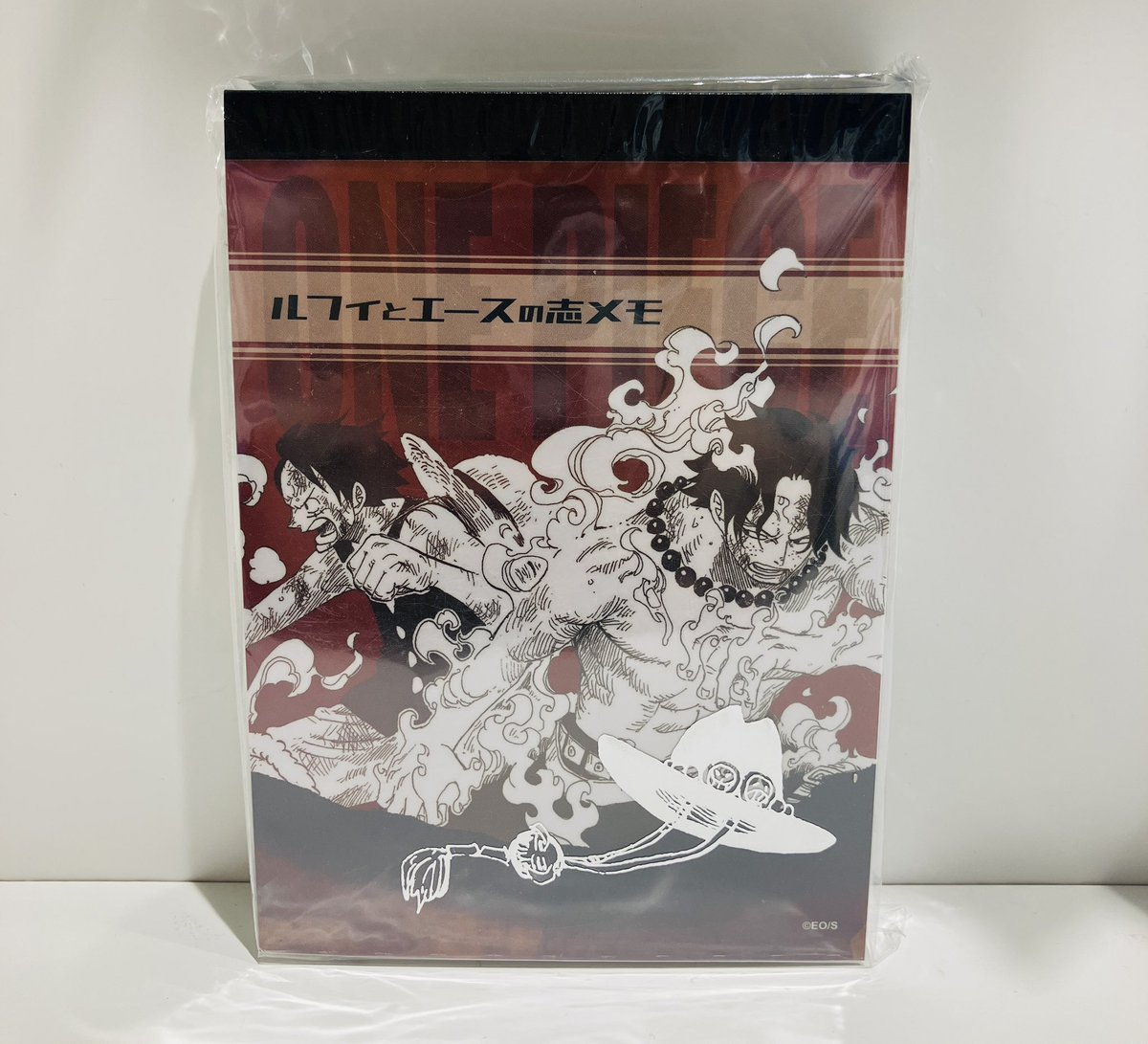 再入荷】原画商品 ルフィとエースの志メモ ブロマイド付き BD2 1,540円 