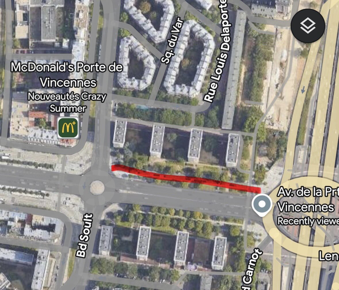 PeS_12e's tweet photo. En effet, la piste cyclable entre la place de la Nation et l’avenue de Nogent (dans le bois de Vincennes) sera entièrement une piste bidirectionnelle (5,5 km), sauf sur ce petit tronçon de 200 mètres. 
Il semble donc logique de le réaménager.
2/2 https://t.co/NxNIAQR9v3