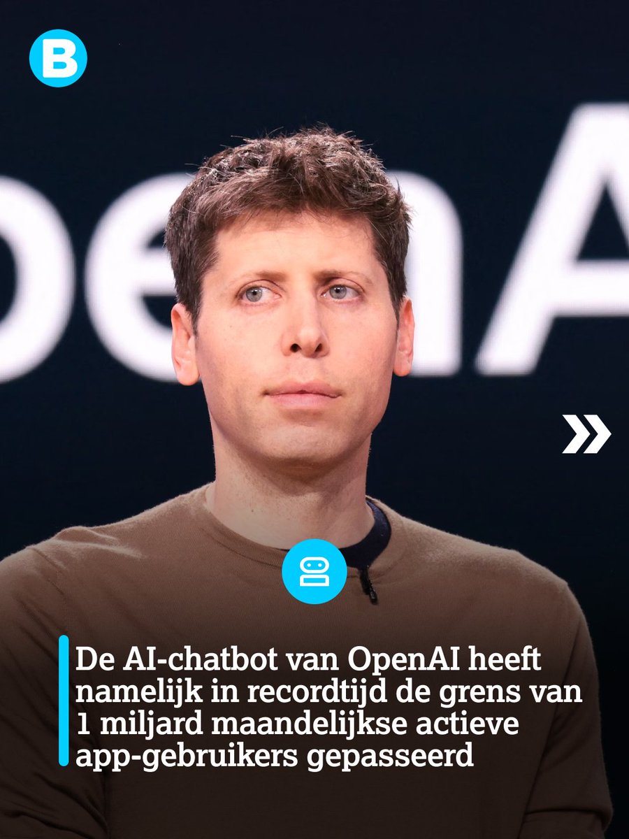Bright's tweet photo. Volgens Sensor Tower bereikte ChatGPT deze bizarre mijlpaal in mei.

Meer lezen? Kijk op https://t.co/6MN9yB1RGj

#bright #tech #technieuws #chatgpt #openai #app #1miljard #maandelijks https://t.co/OE8LnWKpPB