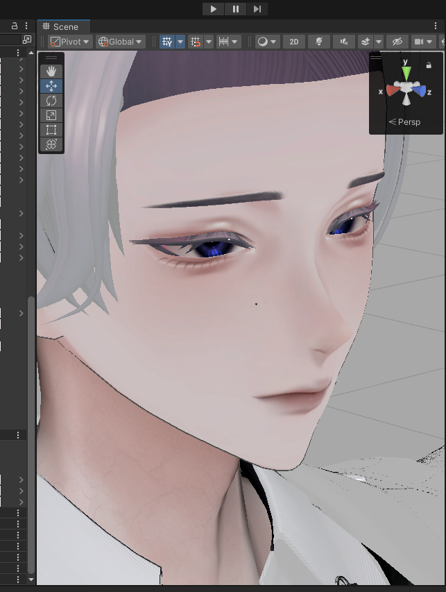Oore_h50xb_'s tweet photo. Wip 誘惑makeの紗夜くん可愛すぎる；；；；；
ライトすべて消した状態でこれなのでほんとに最強アバターです 

#suzuya3d https://t.co/L8e5rQ72lM