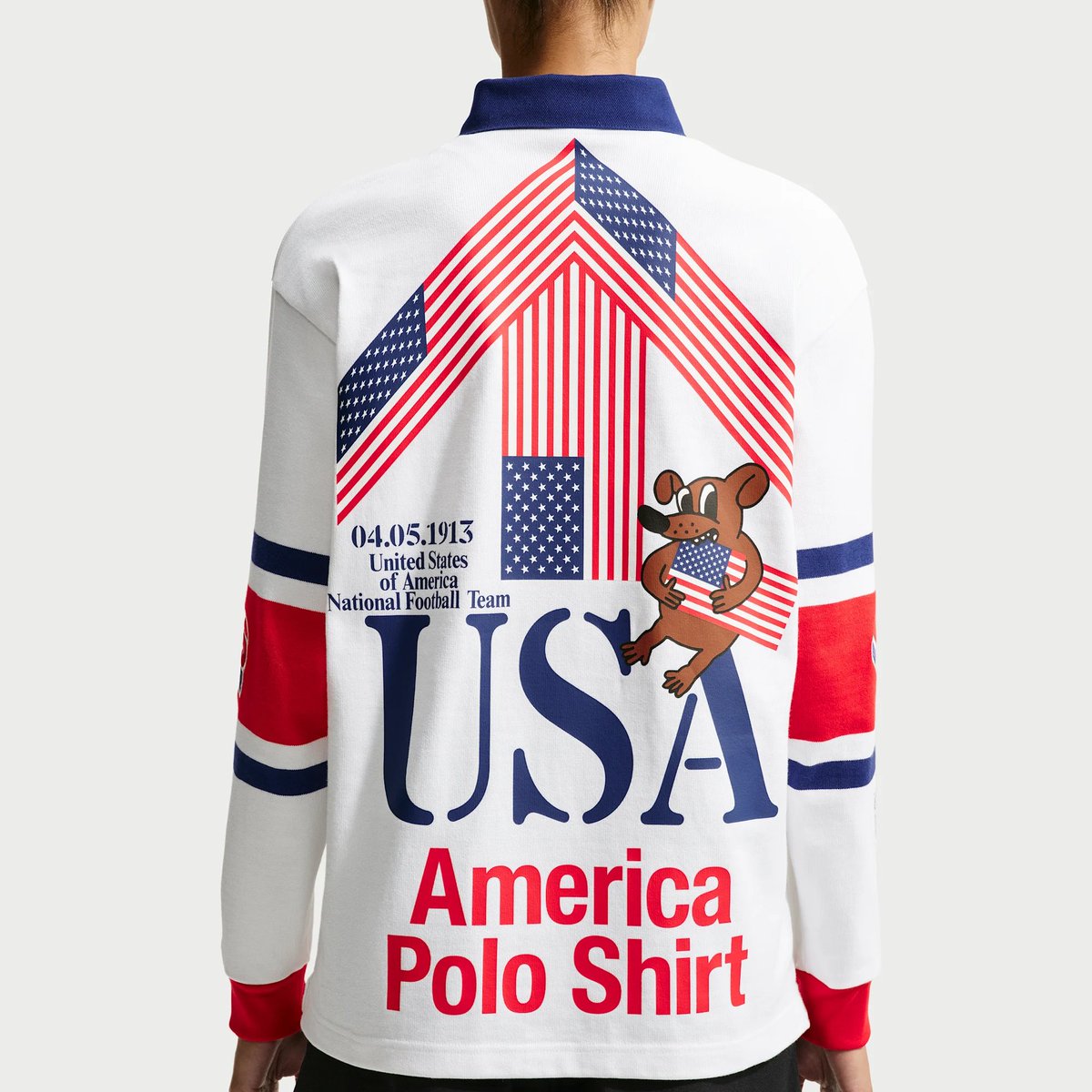 USA x VAA メンズ ロングスリーブ ラグビートップス IM3227-100 ¥16500