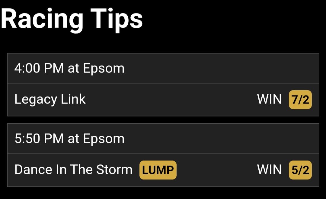 mooshtipsbeware's tweet photo. Here we go, bigger prices than normal from this clown today. Many thanks to our inside source providing these tips 😇 https://t.co/s0HEnj9nd8