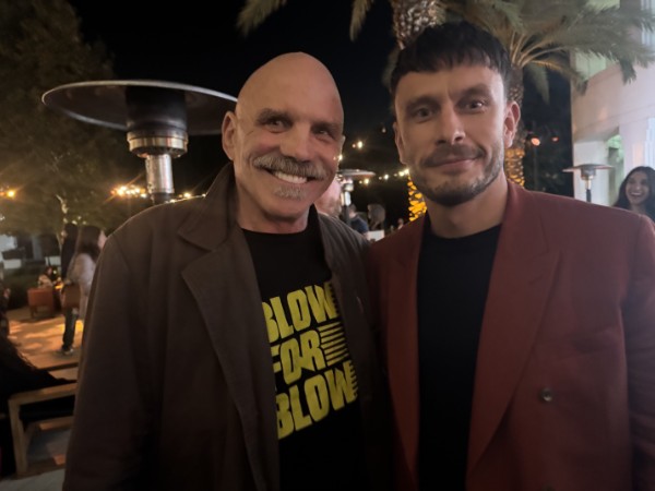 ImPatKilpatrick's tweet photo. Powerful Scottish actor/writer Richard Gadd - the executive producer and primordial creative force behind Half Man series - presented by FYC Television Academy. Like most of we villains a sweetheart!

@mrrichardgadd @televisionacad

🎬 #PatrickKilpatrick #PKilpatrick #UDF #UncommonDialogueFilms #Hollywood #RichardGadd #BabyReindeer #FYC #TelevisionAcademy #Emmys #BehindTheScenes #ActorsLife #ScottishActor #Villains #HollywoodLegends