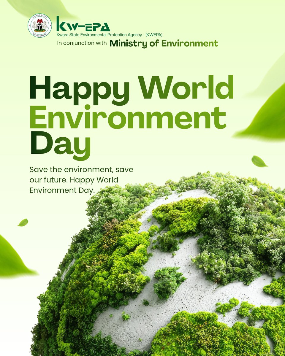 JideAinaa's tweet photo. Happy World Environment Day 
#ClimateChangeAndEnvironmentalSusteinability https://t.co/tjfhPYBzcP