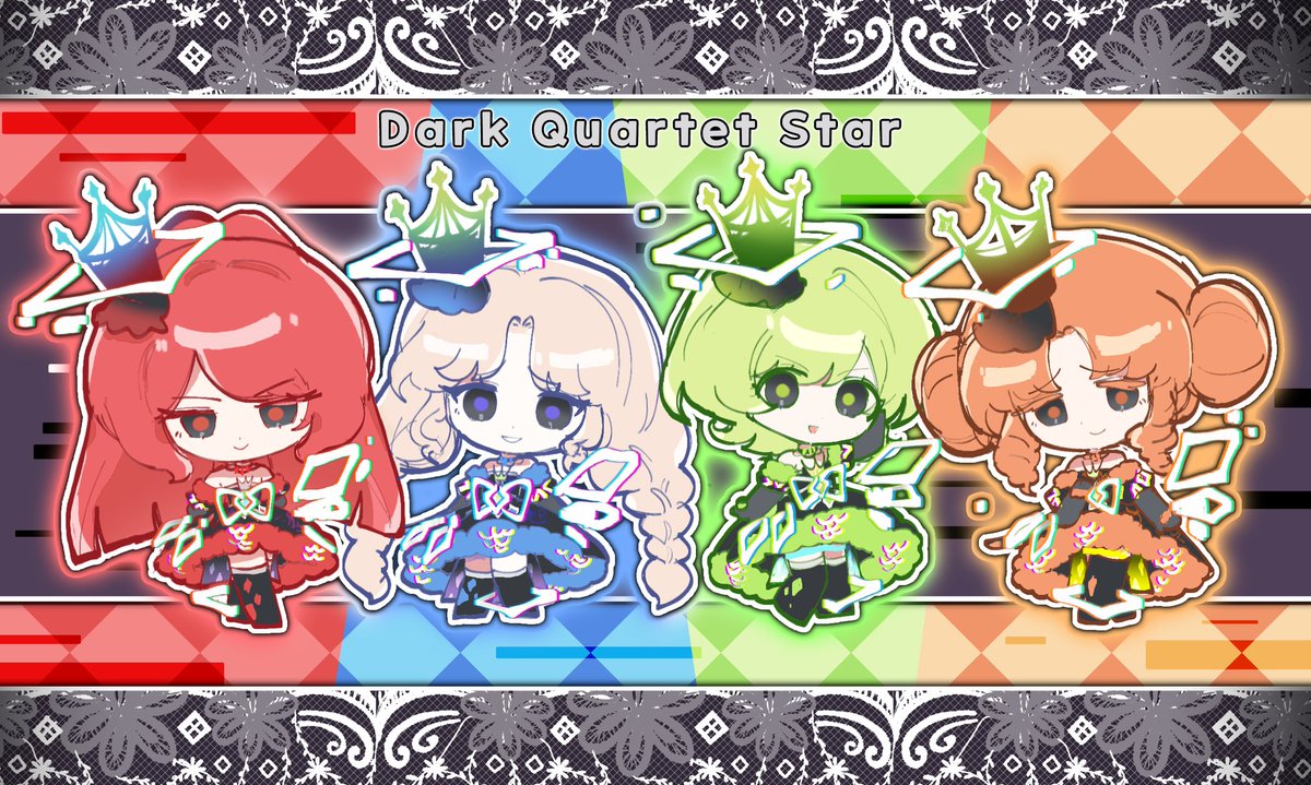 Nemo_aipri's tweet photo. #ひみつのアイプリ
#ひみプリ 

❤️♠️다크 콰르텟 스타♦️♣️
굿즈 만들어보고 싶다.. https://t.co/nQVzhzgT5p