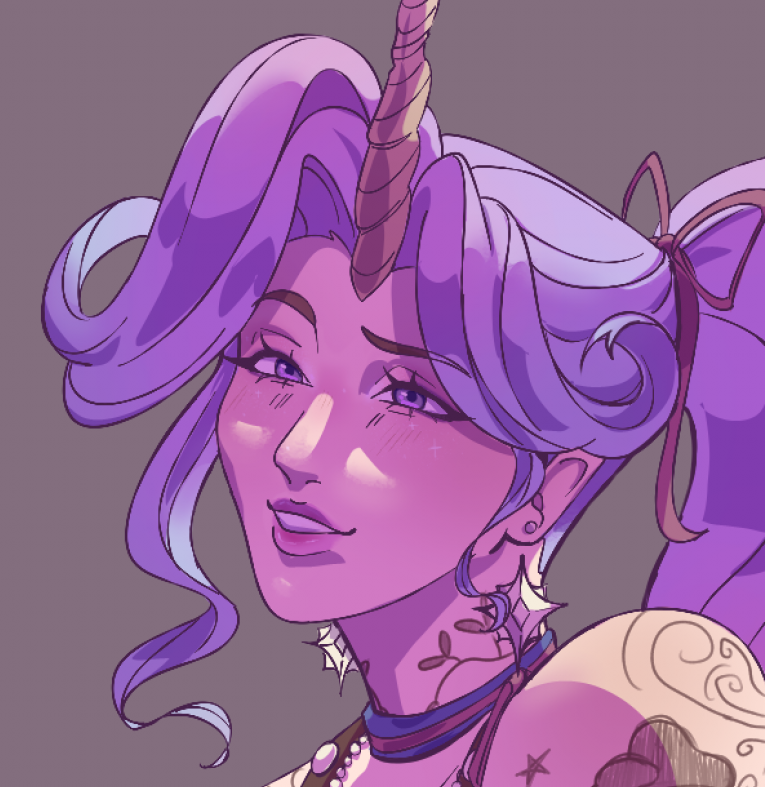 ItsAngelCakee's tweet photo. celeste from a moonshine wip im working on. ps ill add her tooth gap did not notice i forgot it #deadlock #moonshine https://t.co/bnrMIu2dTK