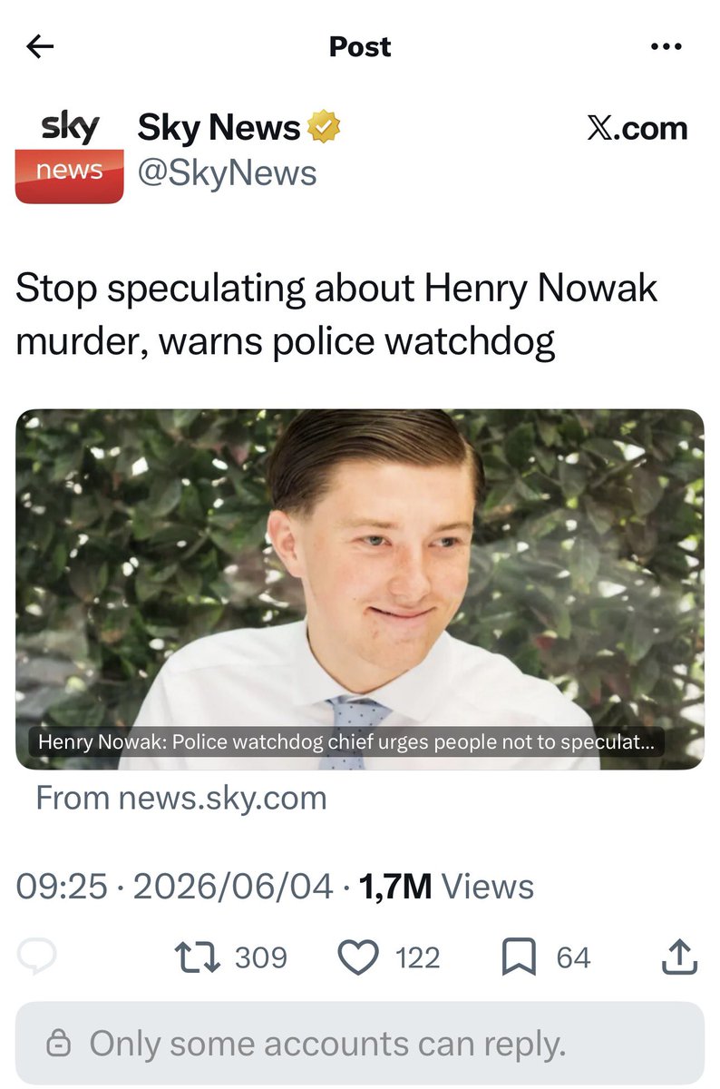 AlanJBaxterCpt's tweet photo. I’m blocking @SkyNews because X is meant for dialogue not propaganda.

My view is what is there to speculate, it is clear that the poor lad was the victim of a political ideology that embedded claims of racism to silence and deflect. https://t.co/q3YjIHOmQ6
