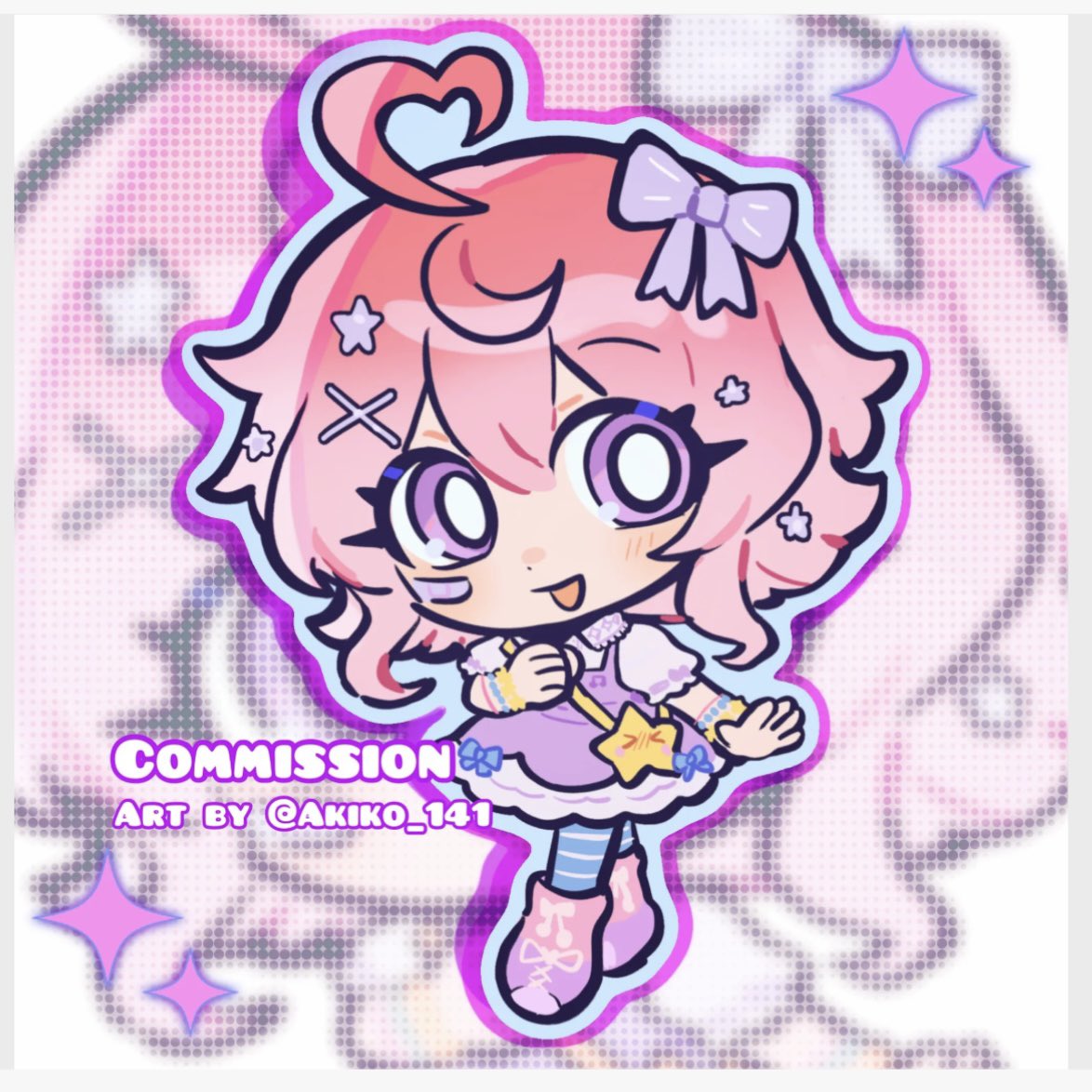 Chunyaowo's tweet photo. 🎀🎶 MERCH DROP 🎀🎶

🎨: @Akiko_141_cms
I will be releasing my first ever merch! You can order the keychains until June 11th. Please fill out the Google form to get your stickers and or keychains 🥹🩷 
https://t.co/98rowNT5BW https://t.co/JSZzvEWdNN