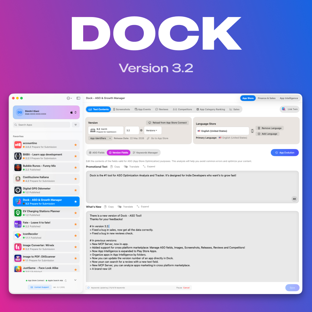 dock_aso's tweet photo. Version 3.2 of Dock is coming on Mac App Store, stay tuned! https://t.co/OkBoKC4E6N