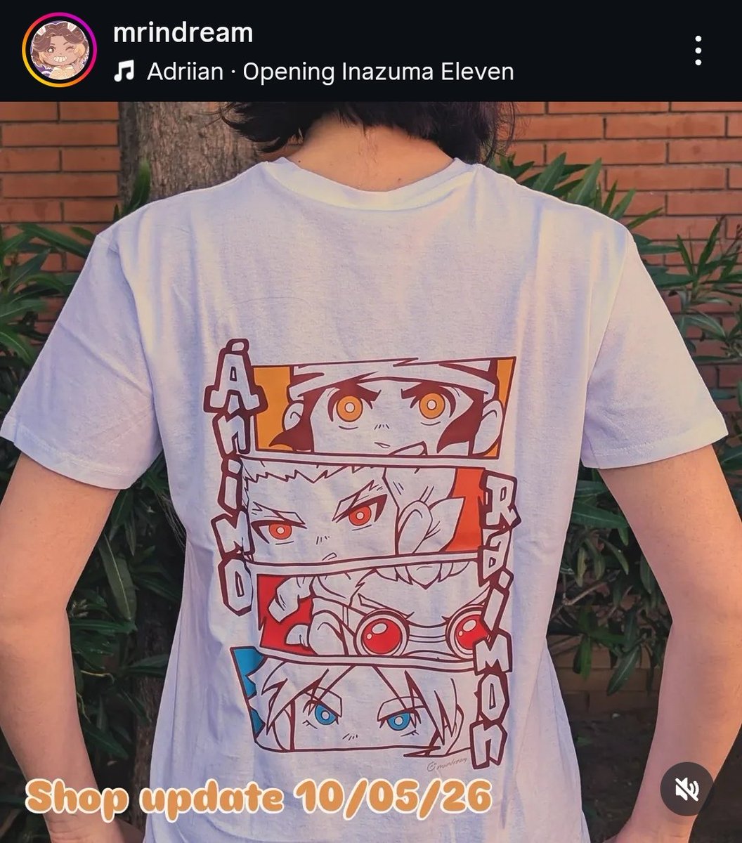 InazumaCore's tweet photo. En relación a lo de las camisetas.

Os dejo a dos artistas que he comprado, tengo las camisetas y son un amor y un trabajo muy bueno 💕

Nakama: https://t.co/5ig2rnWJDI

Mrindream: https://t.co/OgS7AwAeFF https://t.co/sDoBv0aAsi