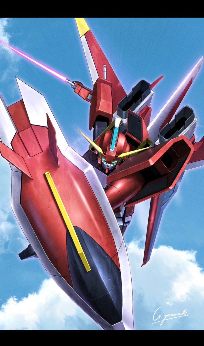 Gyamamoto11's tweet photo. セイバーガンダム落描き。 https://t.co/AMQTgZXQut